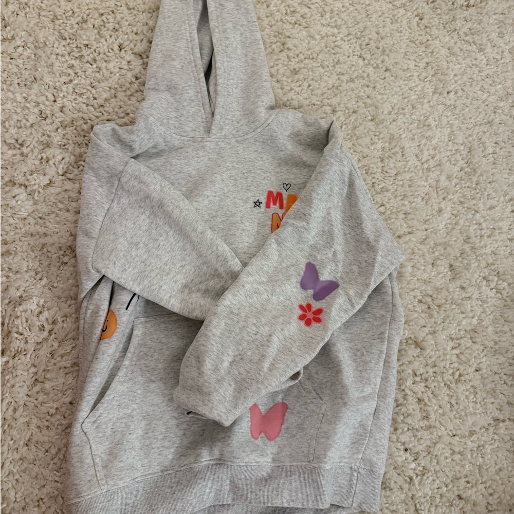 women’s grey elevated faith sweatshirt